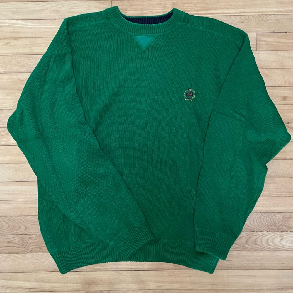 Green Crewneck Sweater